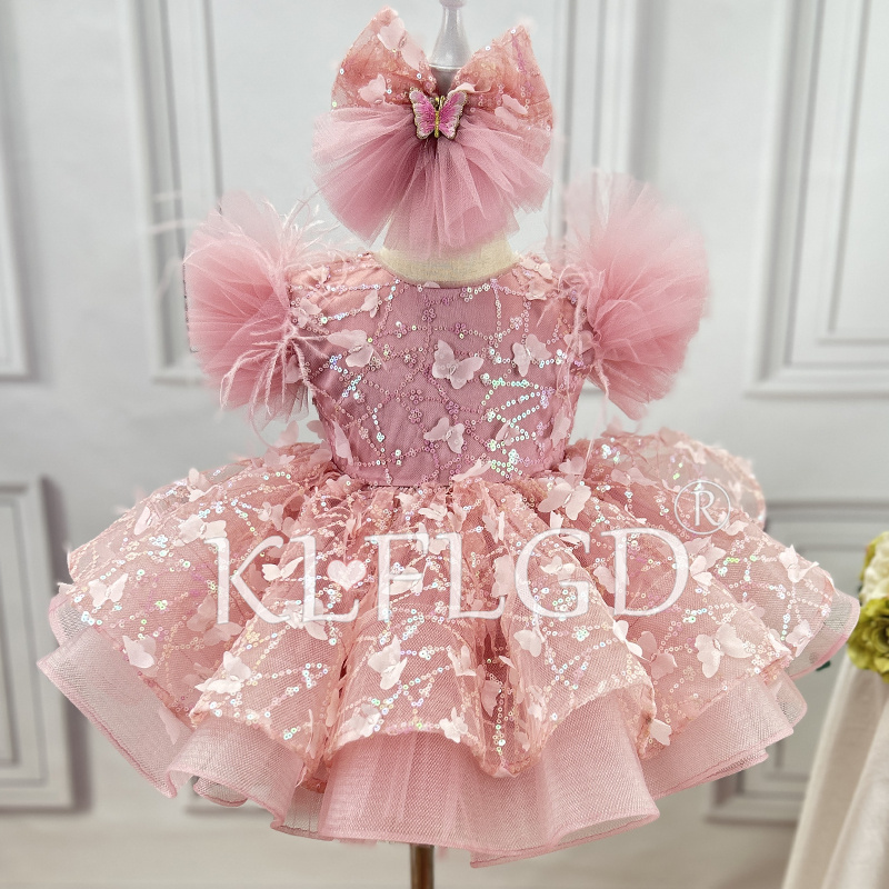 Baby Clothing Dresser - Lüks Çiçek Çocuk Gelinlikleri Tatlı ve