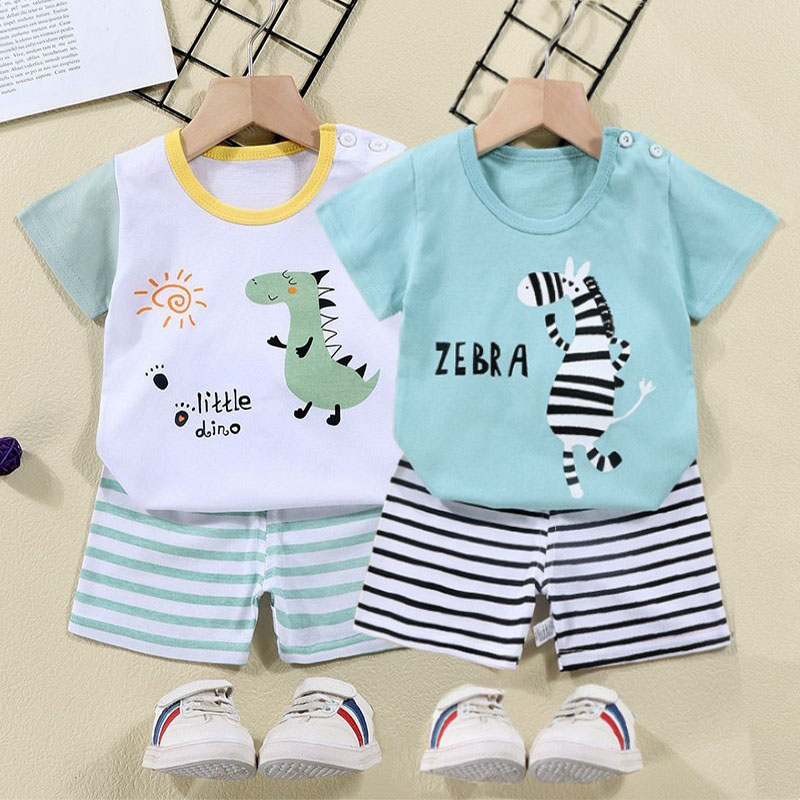 Baby Clothing Dividers - Pamuk Tees + Şort 2 parçalı