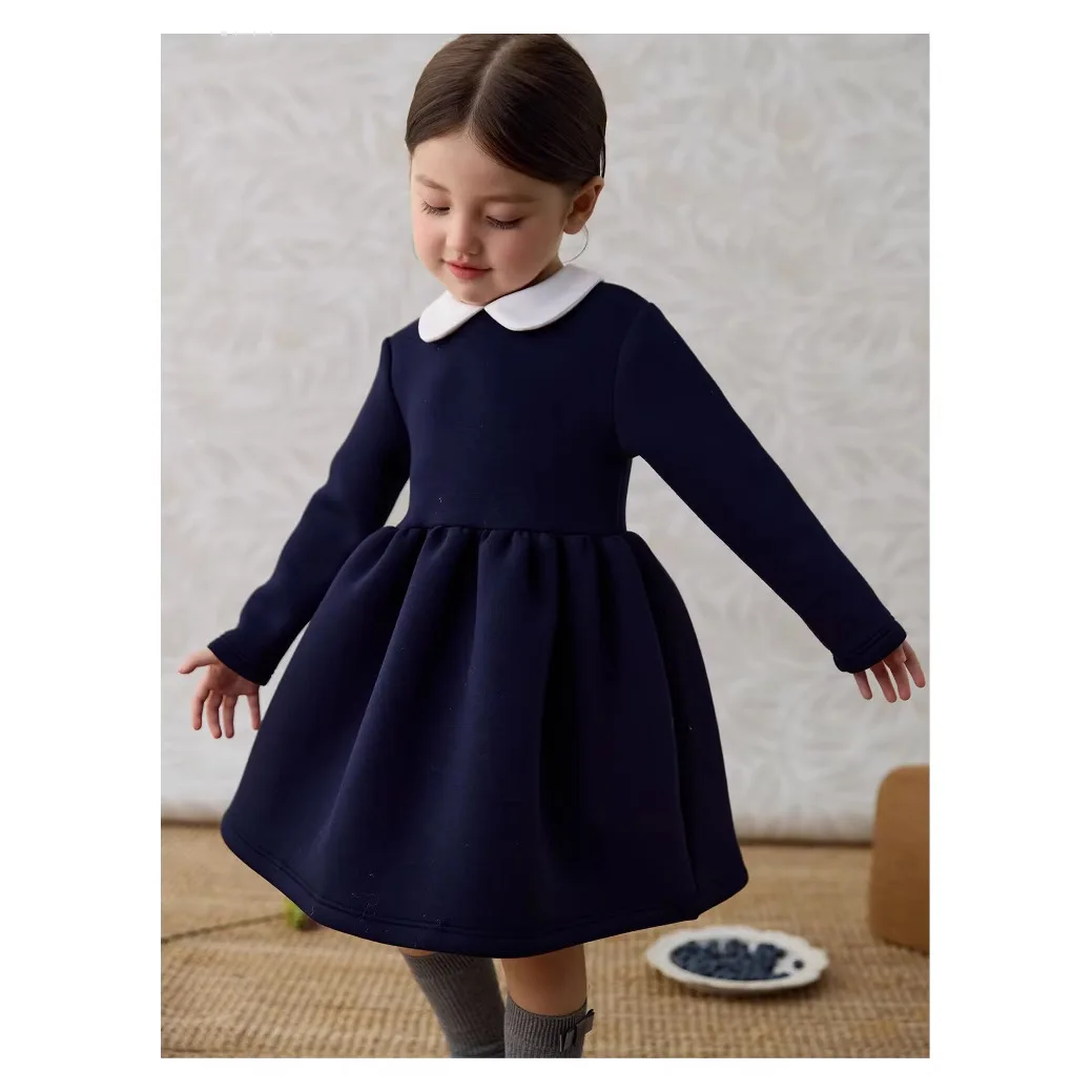 Baby Clothing High End - Bebek Kız Elbise Moda Uzun Kollu