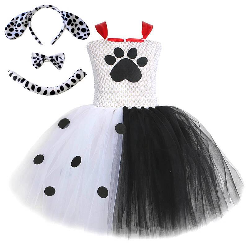 Baby Clothing Usa - Dalmaçyalı Köpek Tutu Elbise Bebek Kızlar