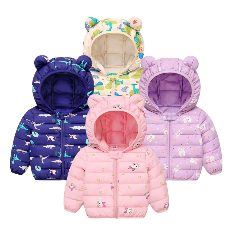 Baby Clothing Dividers - Çocuk Pamuk Ceket Bebek Karikatürler Aşağı