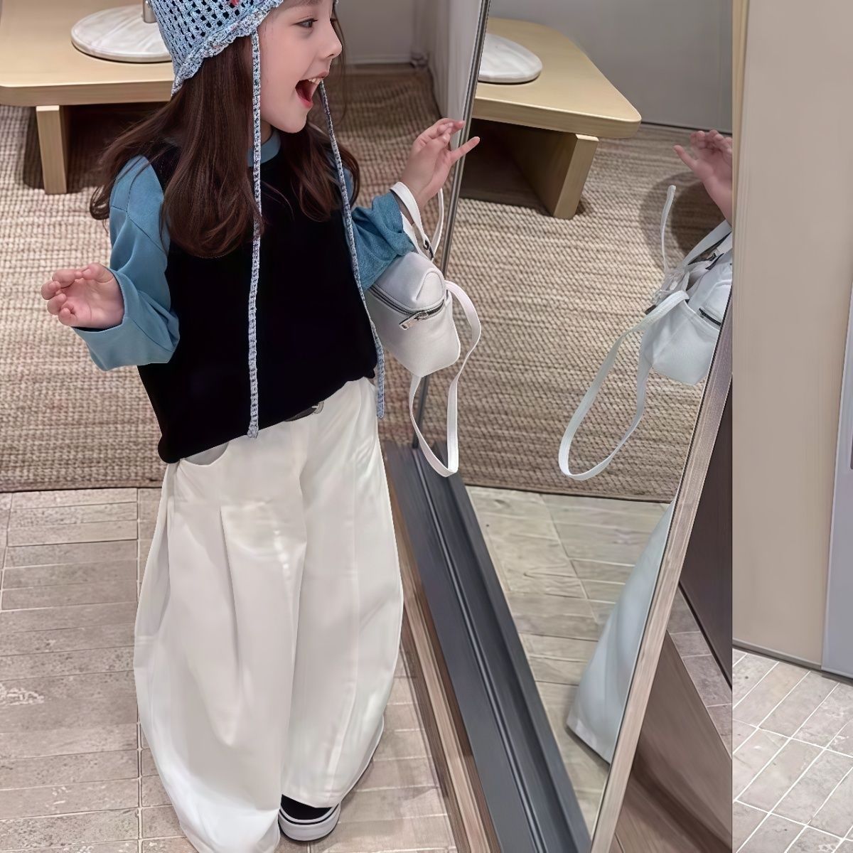Baby Clothing High End - Kızlar Kore Yüksek Kaliteli Kıyafet Seti