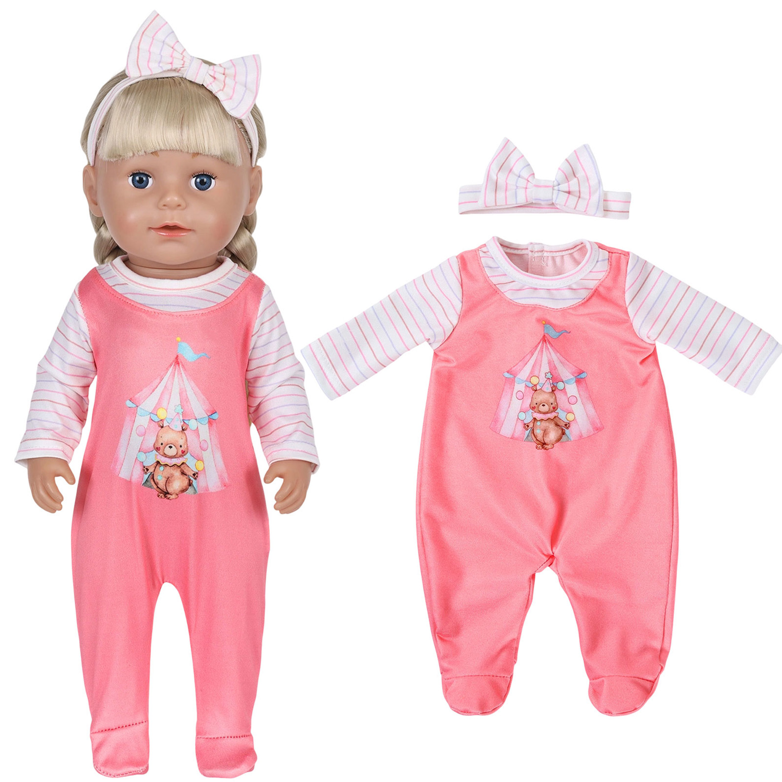 Oyuncak bebek giysileri 16-18  - Baby Clothing Usa incelemesi ve fiyatı
