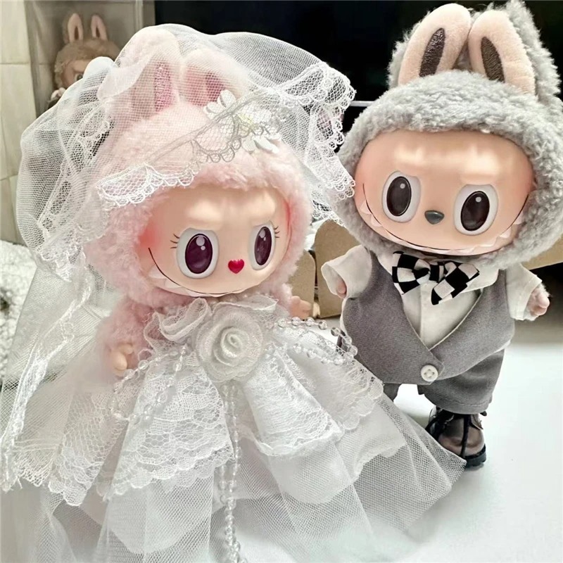 15 17cm Labubu Bebek Düğün Aşk - Baby Clothing Usa incelemesi ve fiyatı