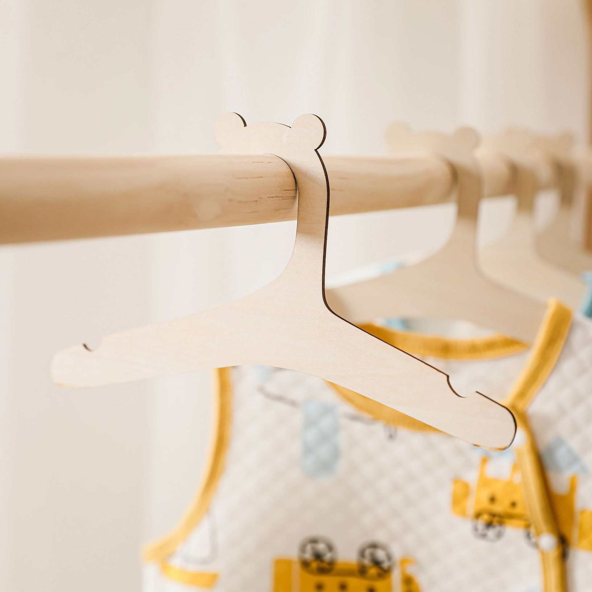 5/10 adet ahşap bebek askıları - Baby Clothing Hanging Rack incelemesi ve fiyatı