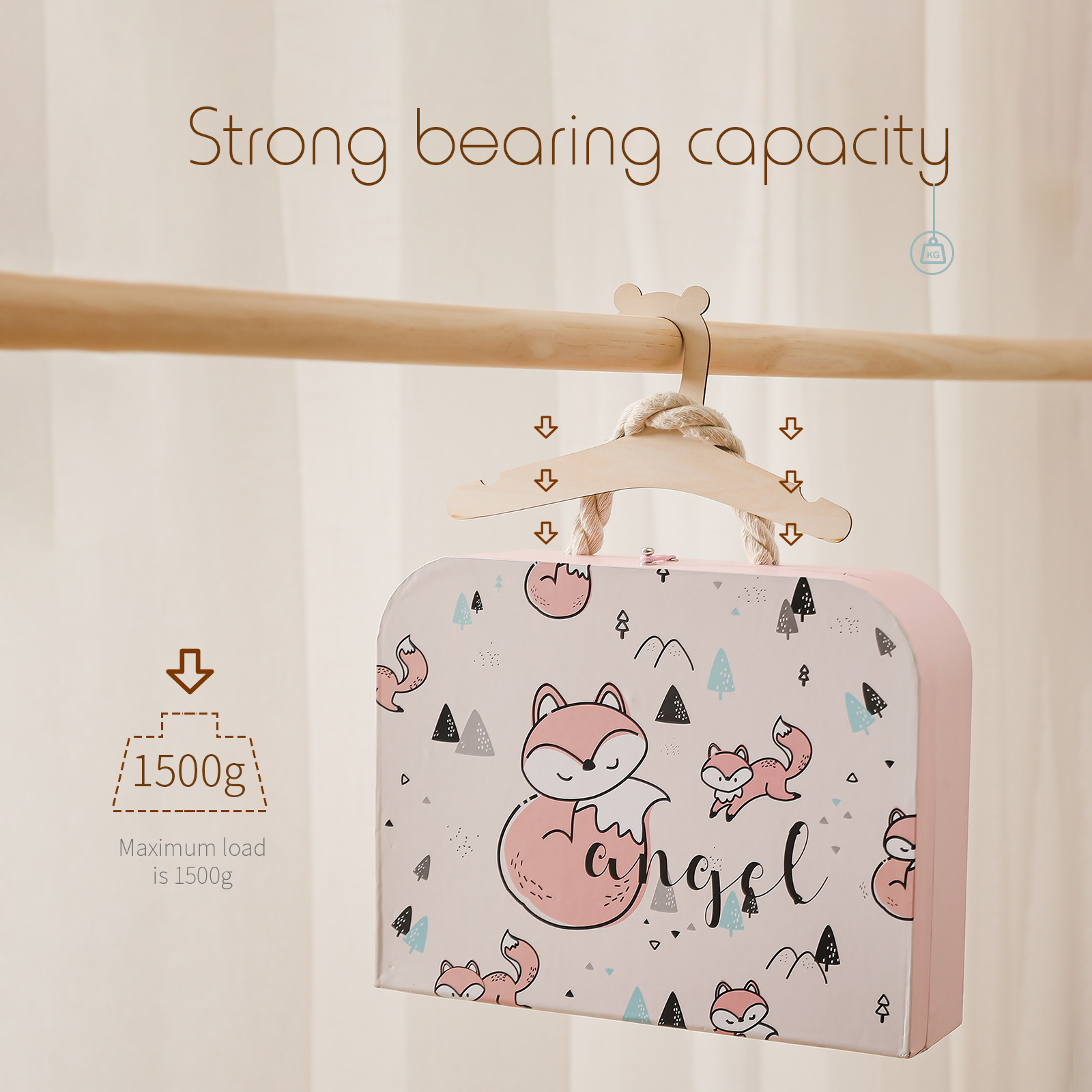 5/10 adet ahşap bebek askıları - Baby Clothing Hanging Rack incelemesi ve fiyatı