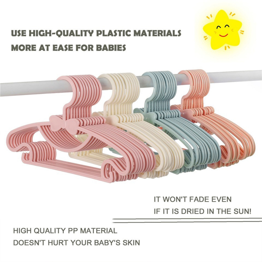 12 Parça Bebek Çocuk Giysi Ask - Baby Clothing Hanging Rack incelemesi ve fiyatı