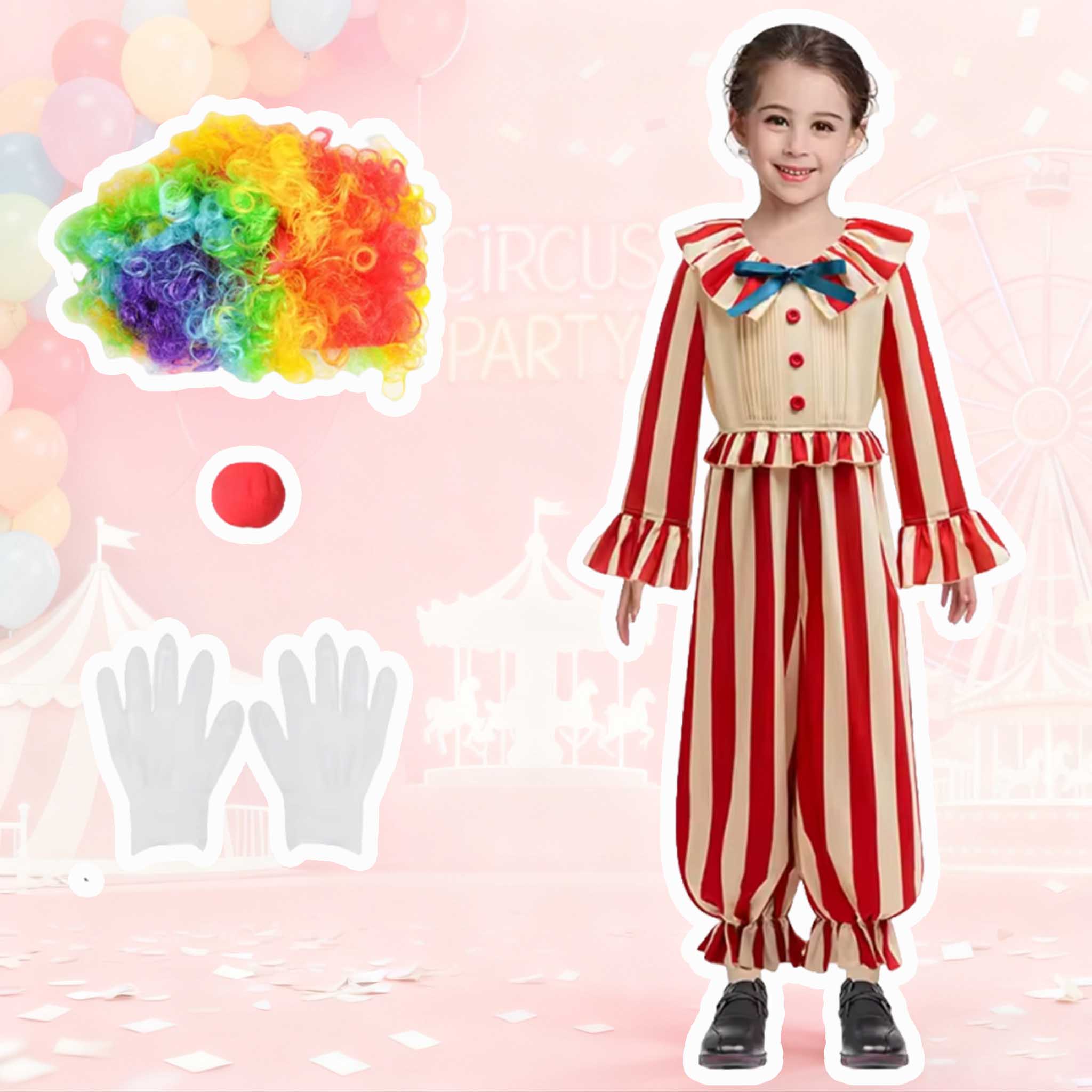 Cadılar bayramı Palyaço Kıyafe - Baby Clothing Usa incelemesi ve fiyatı